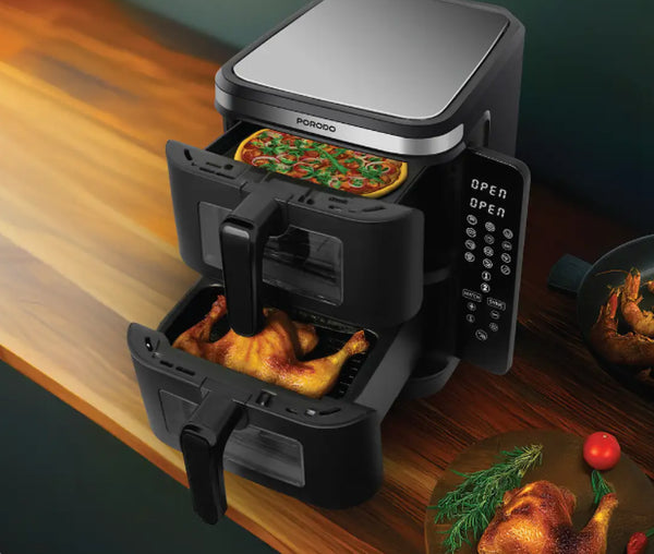 قلاية هوائية 11 لتر مزدوجة الطبقات